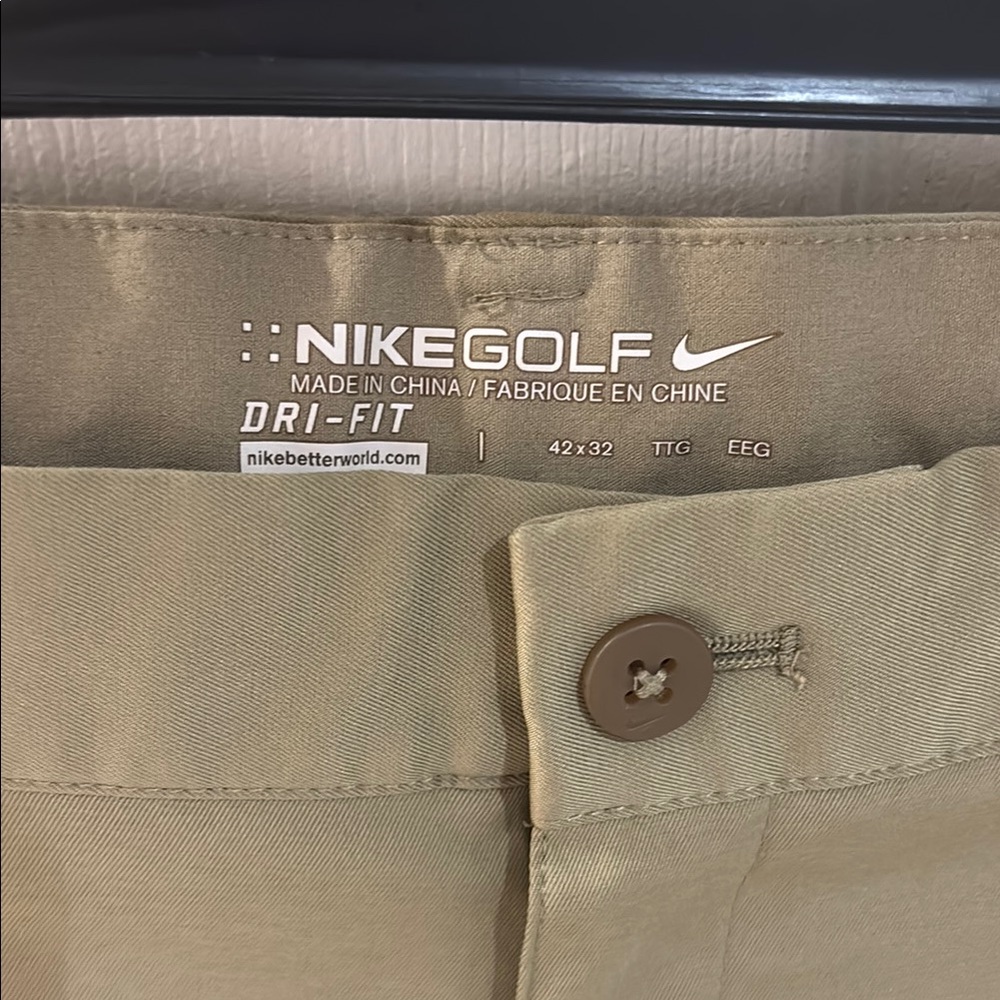Nike Golf Dri-FIT Khaki 42 x 32 Pants